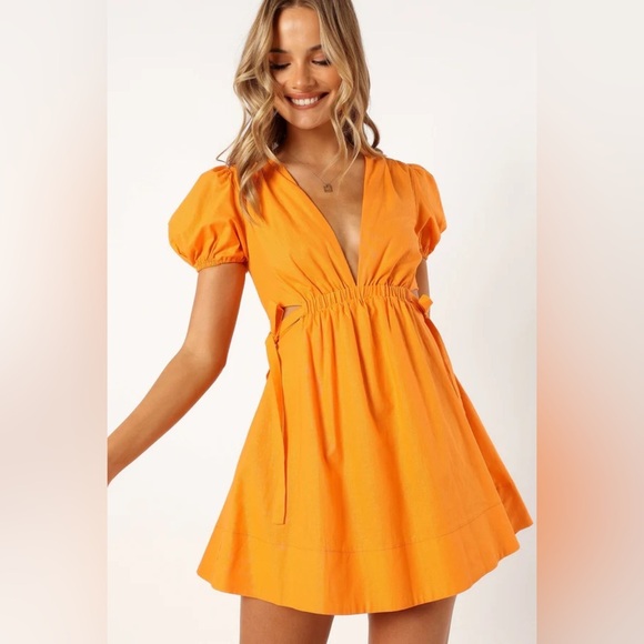 Petal & Pup SACHIE CUT OUT MINI DRESS - Picture 1 of 5